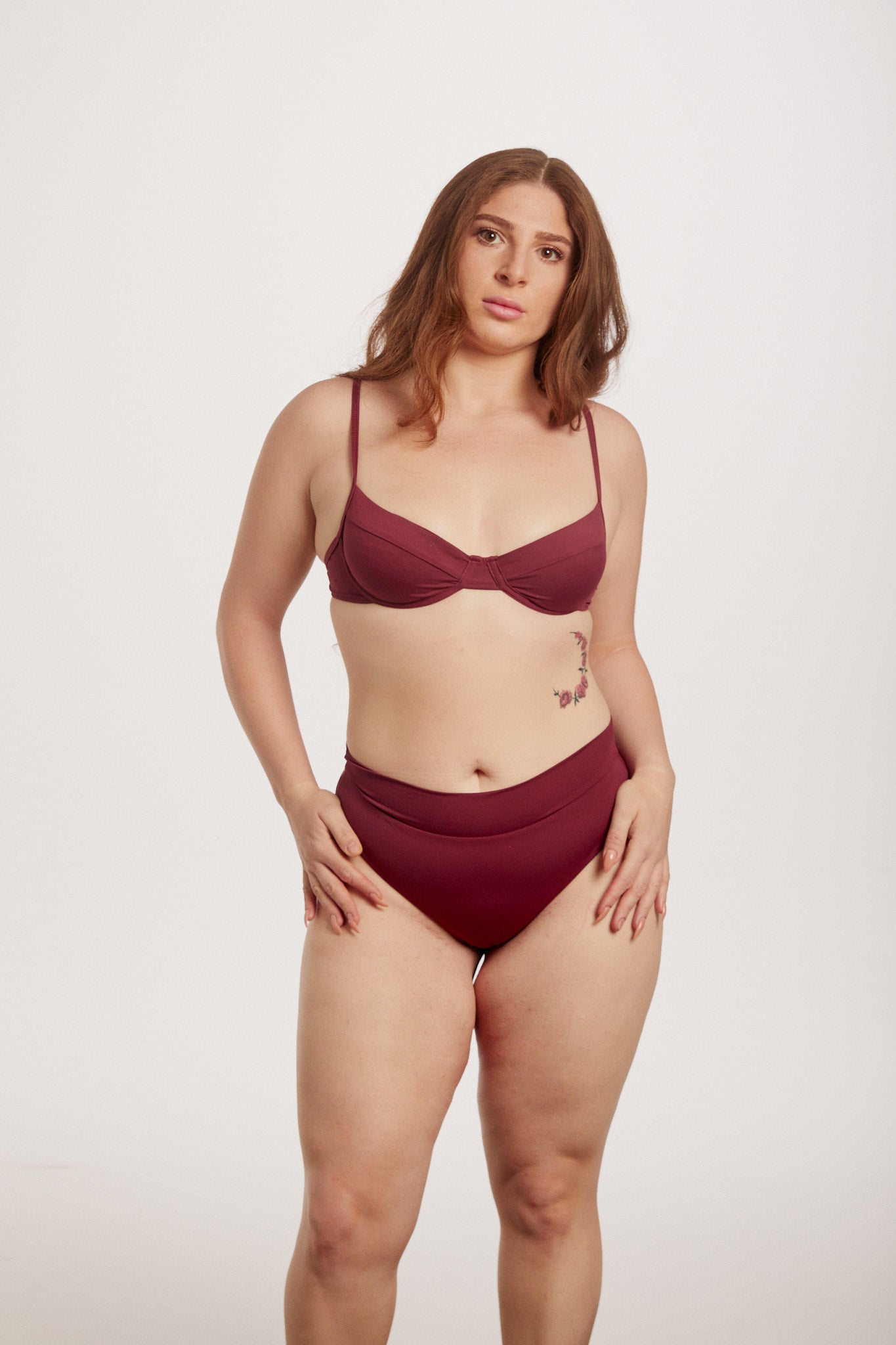 High Waist Bottom – Ruby