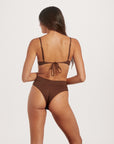 High Waist Bottom –  Espresso
