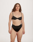 High Waist Bottom – Noir